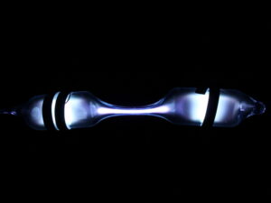 Xenon gas micro spectrum discharge tube 80-90mm - NEW