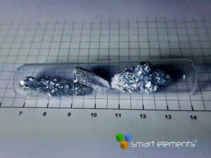 High pure Zinc Metal - distilled dendritic crystals! 99.99% - 11.5g