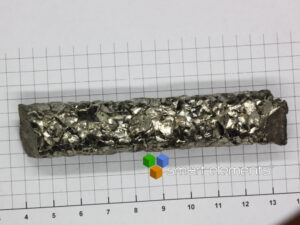 High purity Zirconium Crystal bar  - 99,97% purity - 163.91g