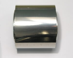 Zirconium foil - 99.7% - 50x50mm x 0.009mm from the coil